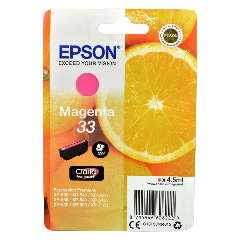 C13T33444012 Orange magenta Druckerpatrone