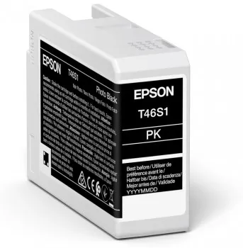 Epson UltraChrome Pro 10 T46S1 Original schwarze Fotopatrone