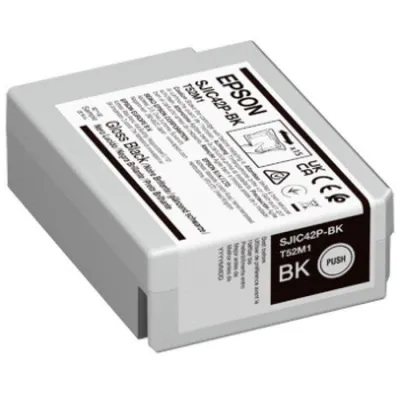 Tintenpatrone Epson SJIC42P-BK Schwarz Original Einzelpack kompatibel CW-C4000e