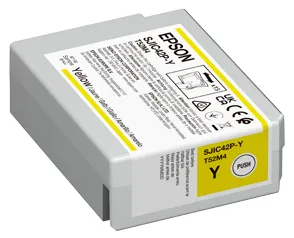 Gelbe Tintenpatrone Epson SJIC42P-Y Original
