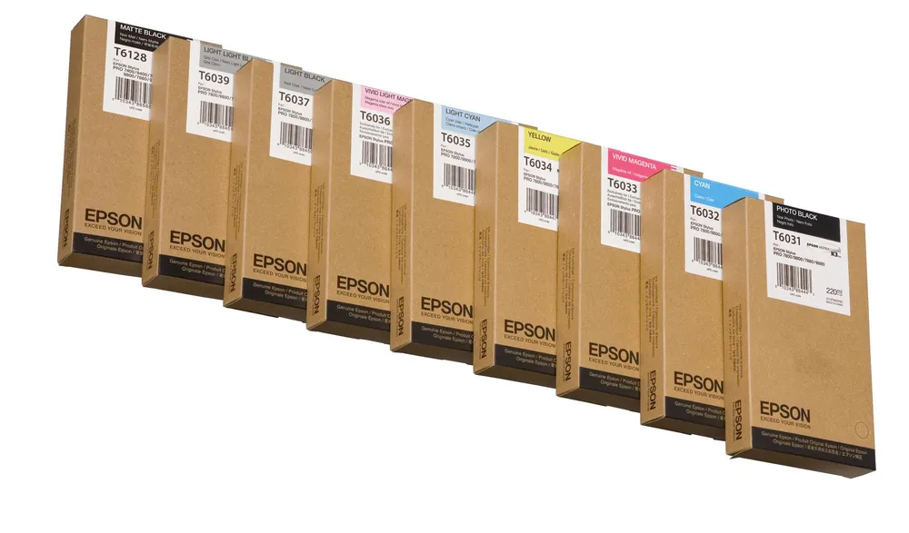 Epson T6031 Fototintenpatrone Schwarz