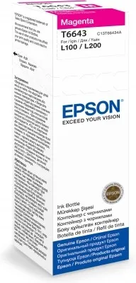 Tintenpatrone Epson T6643 Magenta Original für L100 L110 L200 L300 L355 L550