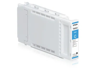 Epson UltraChrome XD Cyan-Tintenpatrone, 110 ml, SureColor SC-T, Einzelpackung
