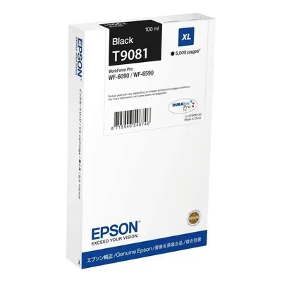 Epson T9081 XL Schwarze Original-Tintenpatrone