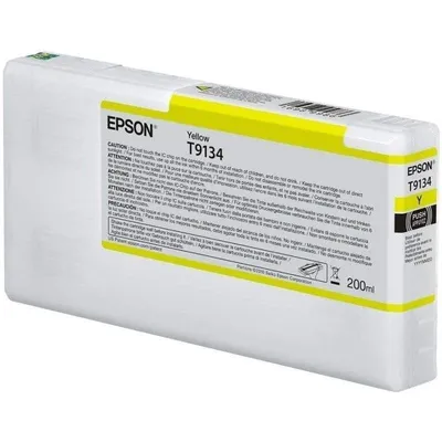 Gelbe Tintenpatrone Epson T9134 200 ml