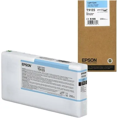 Epson T9135 Hellcyan Tintenpatrone Original
