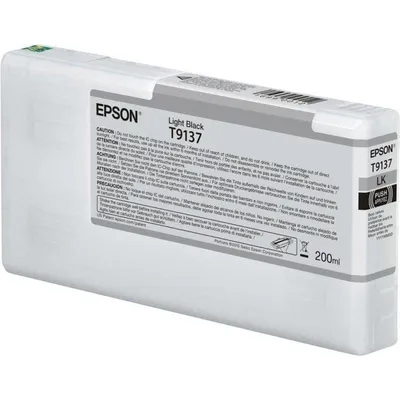 Epson T9137 Hellgrau Tintenpatrone 200 ml