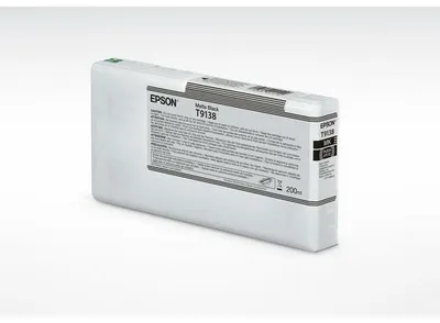 Epson T9138 Matte Black Tintenpatrone 200 ml für SureColor SC-P5000