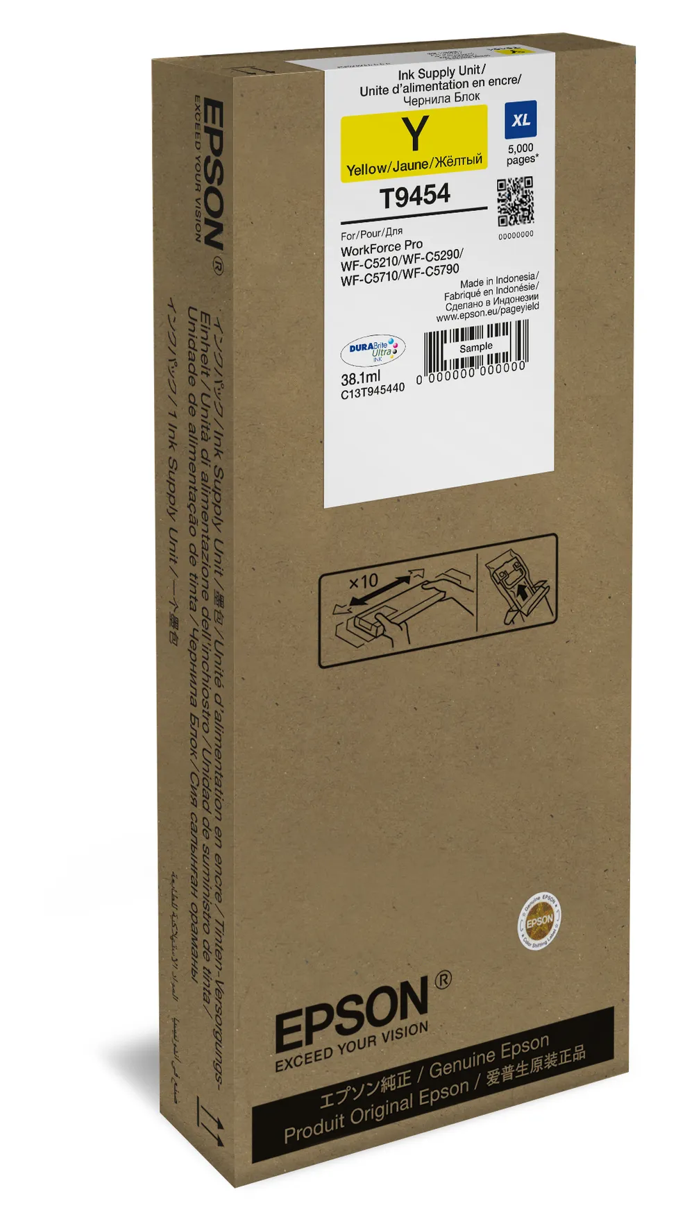 Epson C13T945440 Druckerpatrone 1 Stück(e) Original Hohe (XL-) Ausbeute Gelb