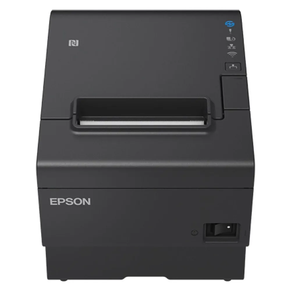 Thermo-Kassenbondrucker USB Ethernet Epson M-T88VII Schwarz Fixed Interface