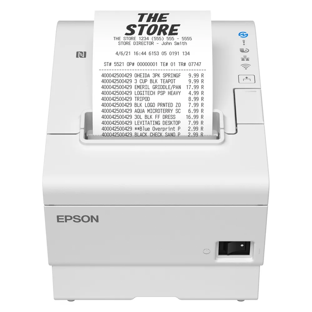 Epson TM-T88VII (111) 180 x 180 DPI Verkabelt & Kabellos Thermodruck POS-Drucker