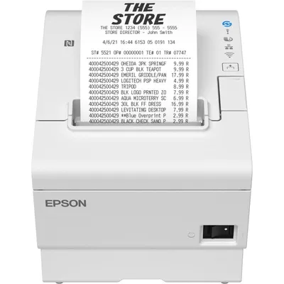Epson TM-T88VII (111) 180 x 180 DPI Verkabelt & Kabellos Thermodruck POS-Drucker