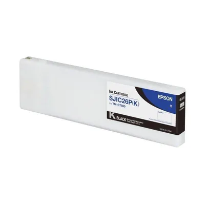 Tintenpatrone Epson SJIC26P Schwarz Original