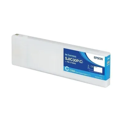 Tintenpatrone Epson SJIC30P(C) Cyan für ColorWorks C7500G