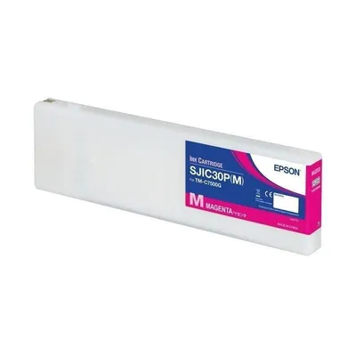 Tintenpatrone Epson SJIC30P(M) Magenta für ColorWorks C7500G 294,3 ml