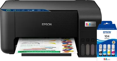 Epson EcoTank ET-2861 + 1 Satz zusätzliche Tintenflaschen