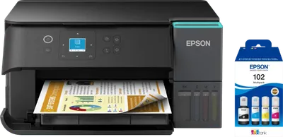 Epson EcoTank ET-2950 + 1 Set zusätzliche Tintenflaschen