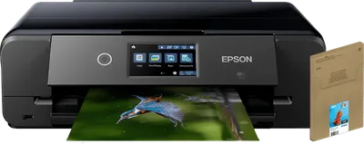 Epson Expression Photo XP-980 + 1 schwarze Patrone + 1 Farbpatrone