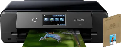 Epson Expression Photo XP-980 + 1 schwarze XL-Patrone + 1 XL-Farbpatrone