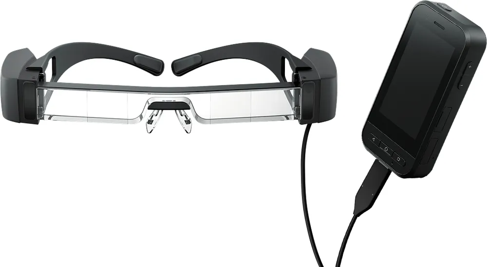 Epson Moverio BT-40S Smart Glasses Kamera Integriert Lautsprecher GPS Schwarz