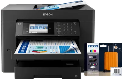 Epson WorkForce WF-7840DTWF + 1 Satz Reservepatronen XL