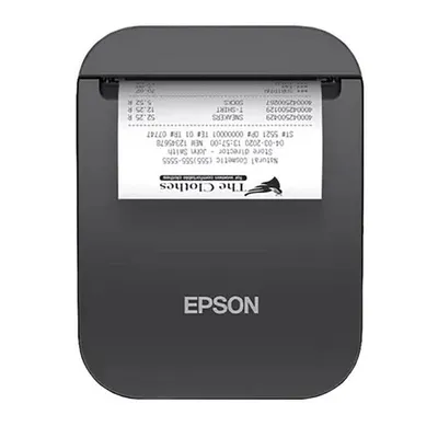 Impresora Térmica Wi-Fi Epson TM-P80II AC Negra móvil cortador automático