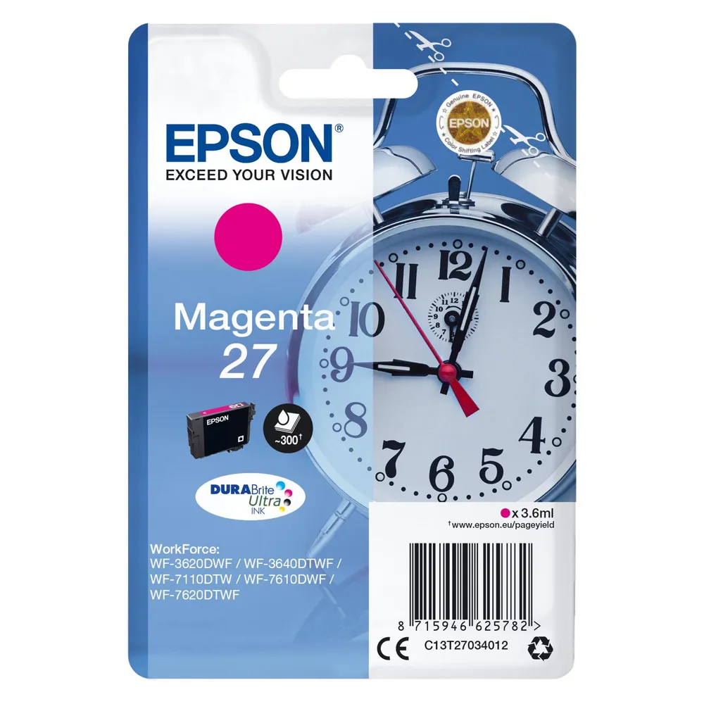 T2702 Wecker magenta Druckerpatrone