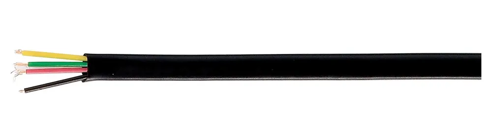 Telefonkabel EQUIP 117006 100 m Schwarz