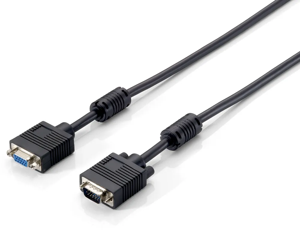 VGA-Kabel 15 m EQUIP Männlich Weiblich Schwarz