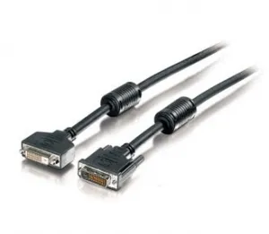 Kabel DVI-D EQUIP 1,8 m Schwarz Stecker Buchse