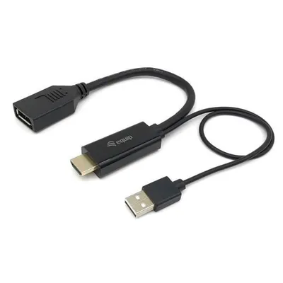 Equip 119039 Videokabel-Adapter 0,15 m HDMI Typ A (Standard) DisplayPort Schwarz