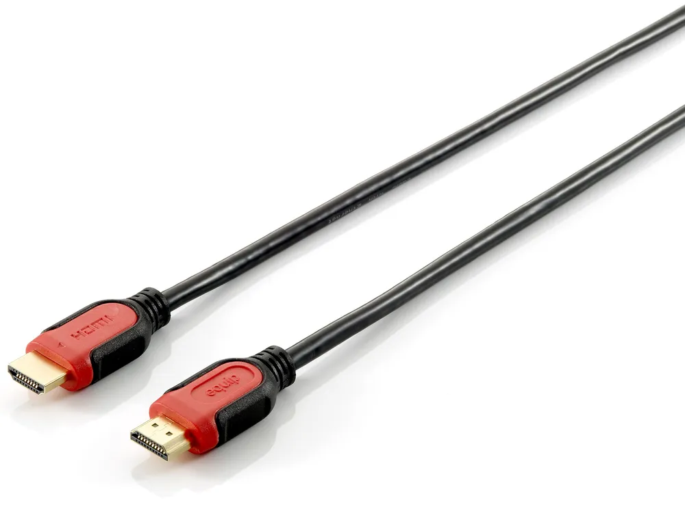 HDMI-Kabel Equip 119342 2m Schwarz/Rot 3D ARC Ethernet vergoldete Kontakte