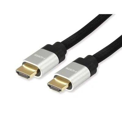 HDMI-Kabel Equip 119385 2.1 10m 48Gbps 8K60Hz Geflochten Schwarz