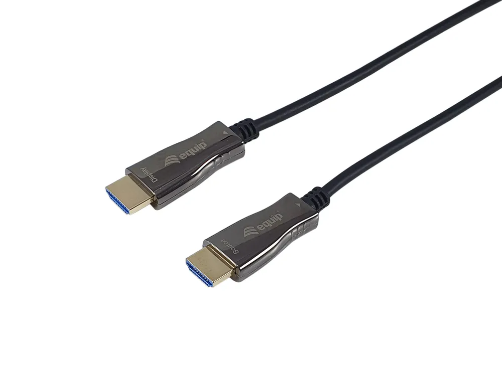 HDMI Aktiv Optisches Kabel 10m 4K 60Hz 18Gbps Schwarz