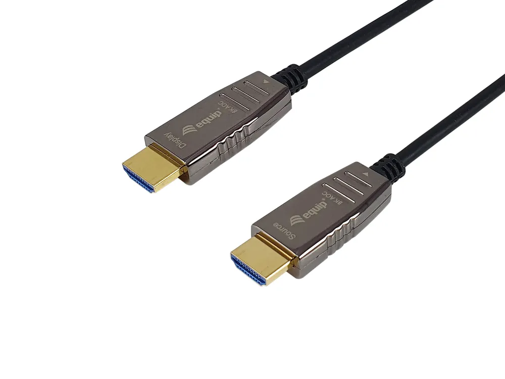 HDMI Aktiv Optisches Kabel 2.1 15m 8K 60Hz 48Gbps EQUIP