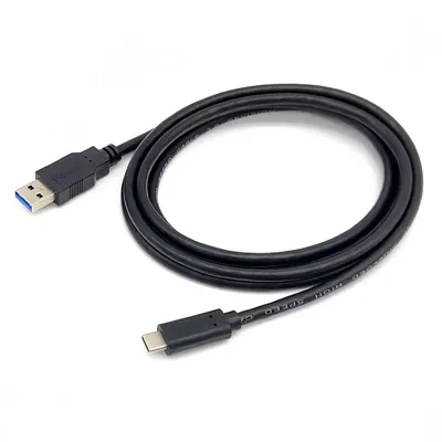 Equip 128344 USB Kabel USB 3.2 Gen 1 (3.1 Gen 1) 2 m USB A USB C Schwarz