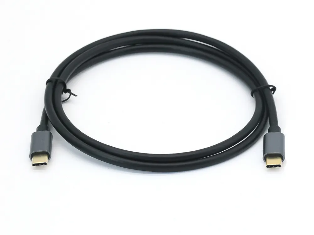 Kabel USB 3.2 Gen 2 C nach C Equip 1 m 10 Gbps PD 100 W Schwarz