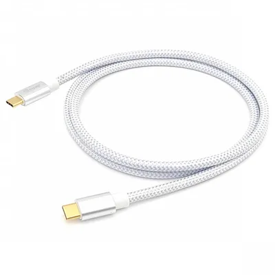 Equip 128355 USB Kabel USB 3.2 Gen 2 (3.1 Gen 2) 0,5 m USB C Silber, Weiß