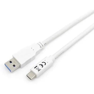 Equip 128363 USB Kabel USB 3.2 Gen 1 (3.1 Gen 1) USB A USB C Weiß
