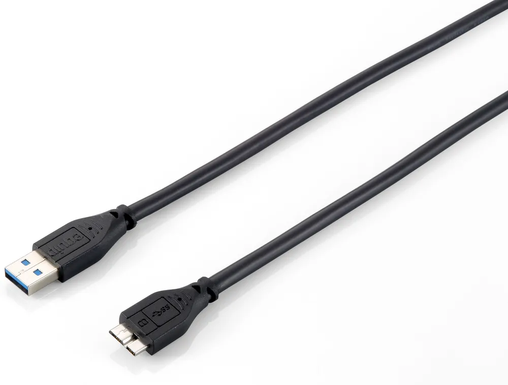 Equip 128397 USB Kabel USB 3.2 Gen 1 (3.1 Gen 1) 1,8 m USB A Micro-USB B