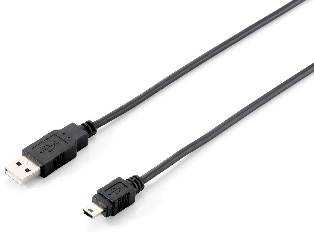Equip 128521 USB Kabel 1,8 m USB A Mini-USB B Schwarz