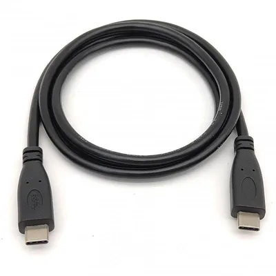 Kabel USB-C 2.0 Männlich/Männlich 2m Schwarz Equip