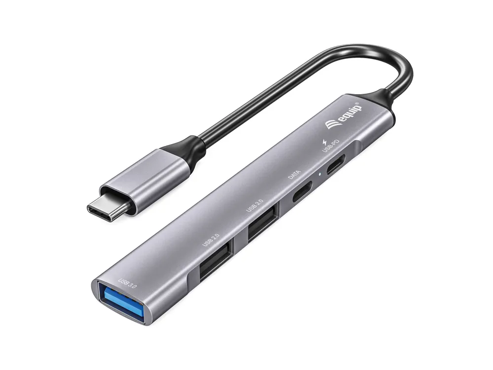 Hub USB Equip 128962 5 Ports USB-C Aluminium 100W Power Delivery 3.0