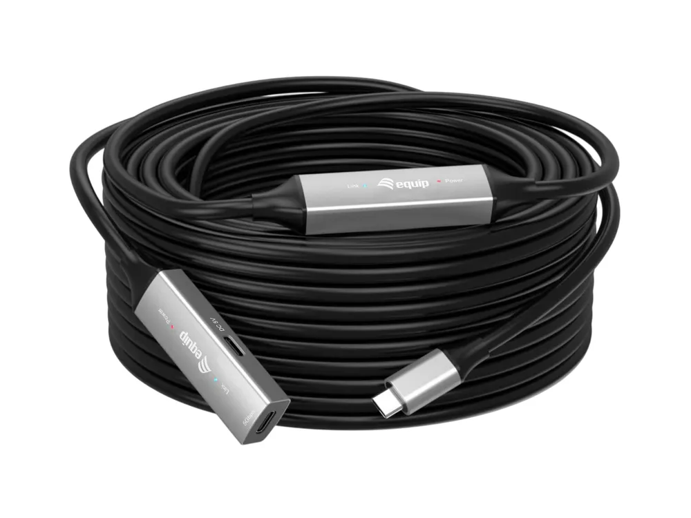USB-C Kabel Equip 133357 10 m USB 3.2 Gen 1 Schwarz