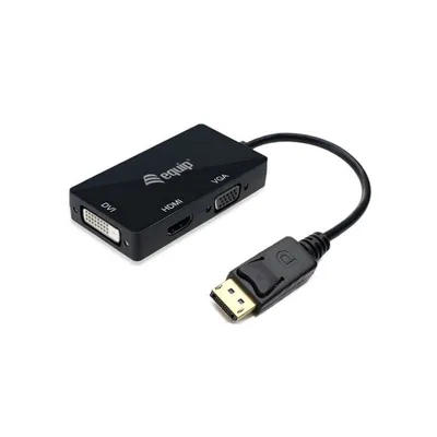Equip 133441 Videokabel-Adapter 0,24 m DVI-D + VGA (D-Sub) + HDMI Schwarz