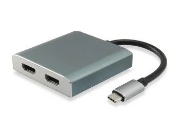 Equip 133464 USB-Grafikadapter 4096 x 2160 Pixel Grau
