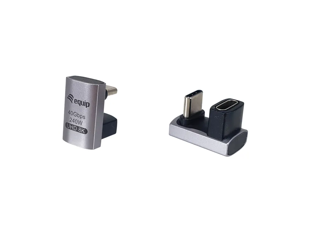 Adapter USB 4 C an C U Plug Equip 40Gbps PD 240W 2-Pack