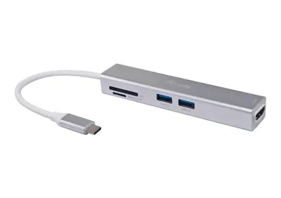 Equip 5-in-1 Multifunktions-USB-C-Adapter