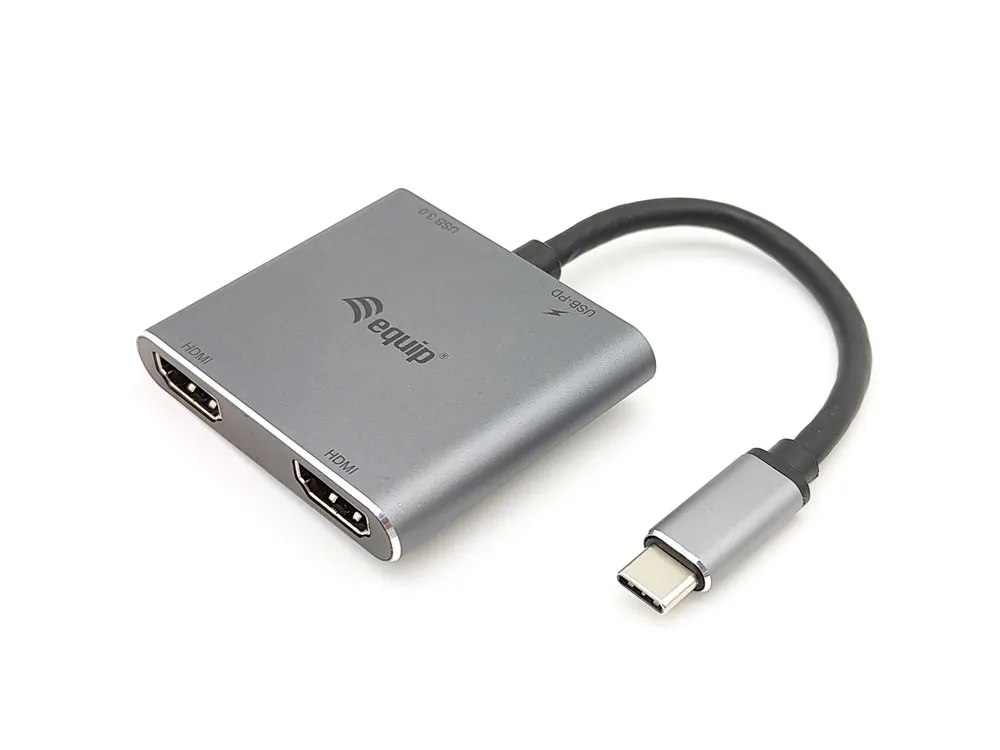 Equip Hub USB-C 4 in 1 Dual HDMI