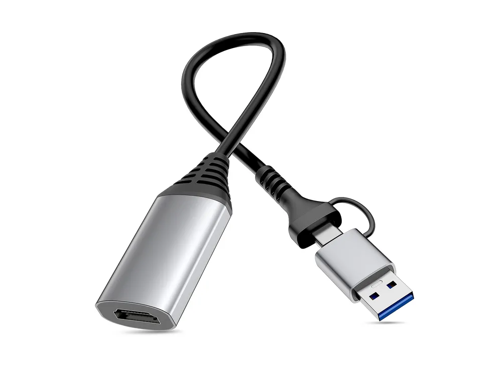 Grafikadapter USB Equip 133498 HDMI 1080p USB-A und USB-C